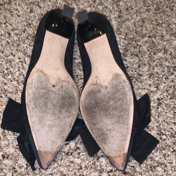 Miu miu suede heels with bow - Picture 7 of 8